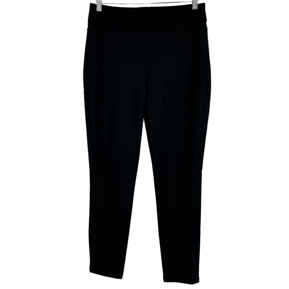 Honeylove Size L EverReady Pants Black Smooth Sculpting Pull On Stretch Business